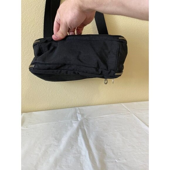 Baggalini Purse black Small Multiple Zip Pockets Shoulder Bag  organizer - Picture 5 of 12